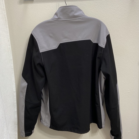 Men’s Black Diamond Double Diamond zip up fleece lined soft shell jacket. Size M - Picture 6 of 16